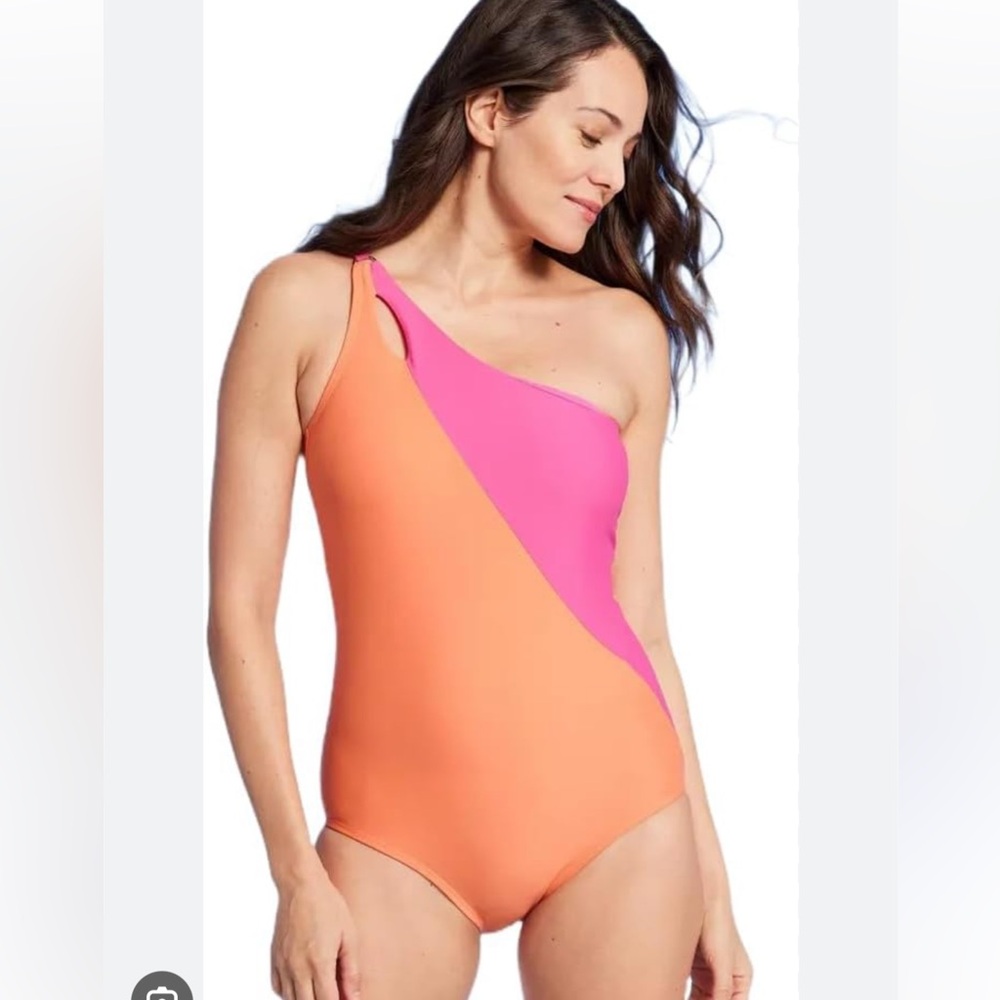 Bluenotes Bathing Suit Large
